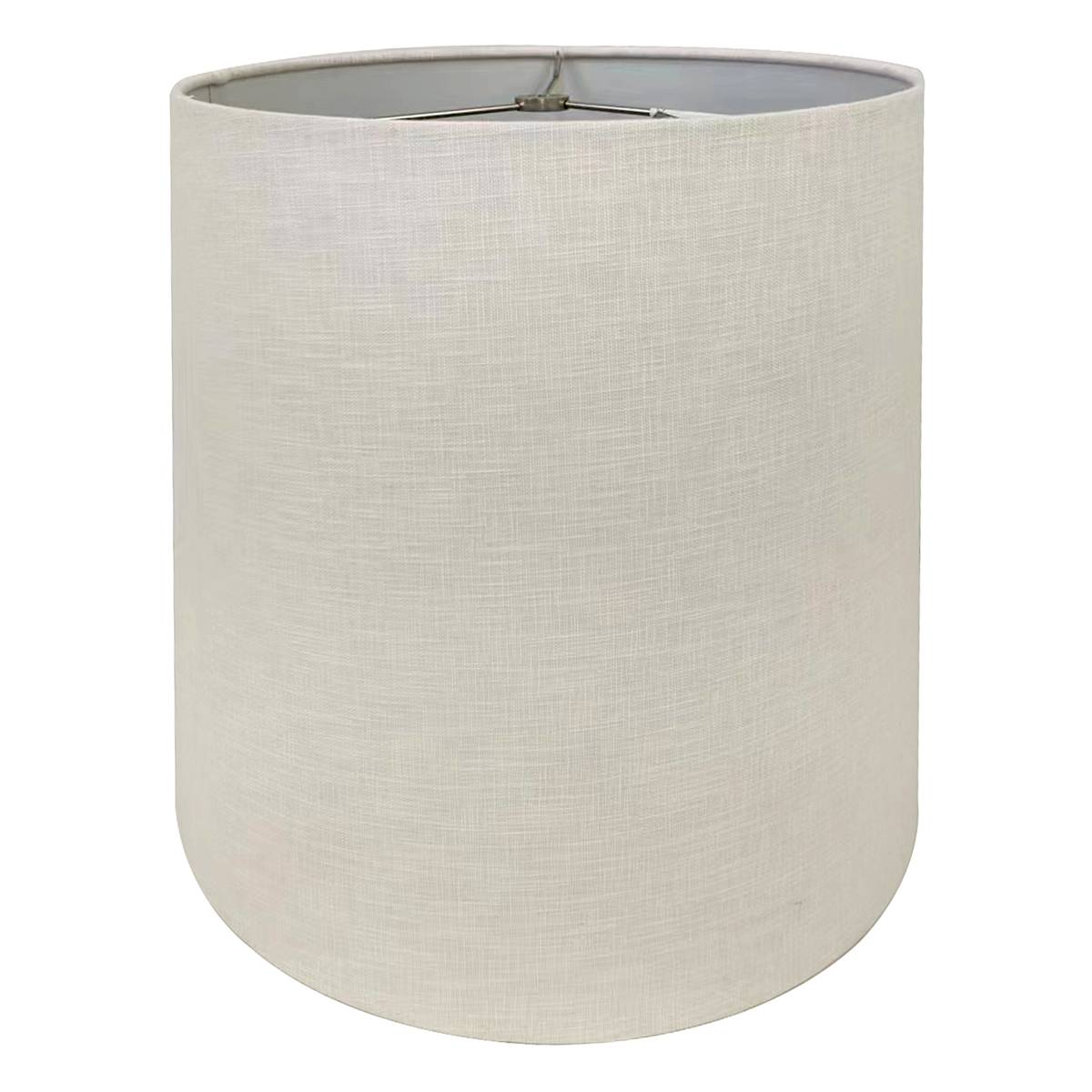 Off White Tapered Drum Lamp Shade Sold by at Home