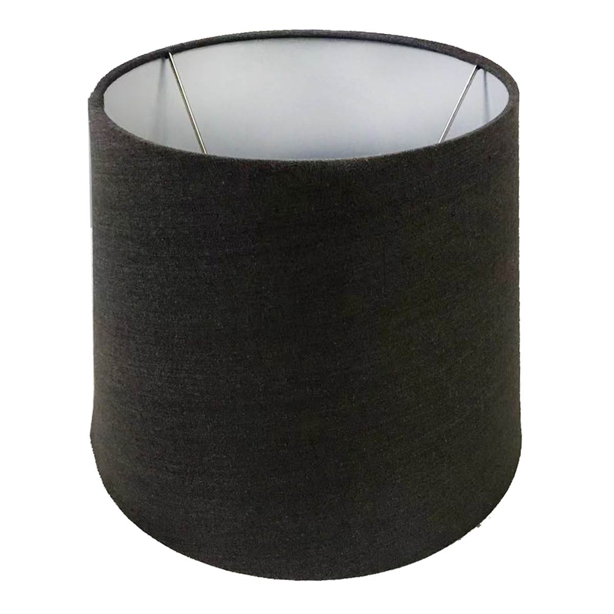 Charcoal Gray Tapered Drum Lamp Shade Sold by at Home