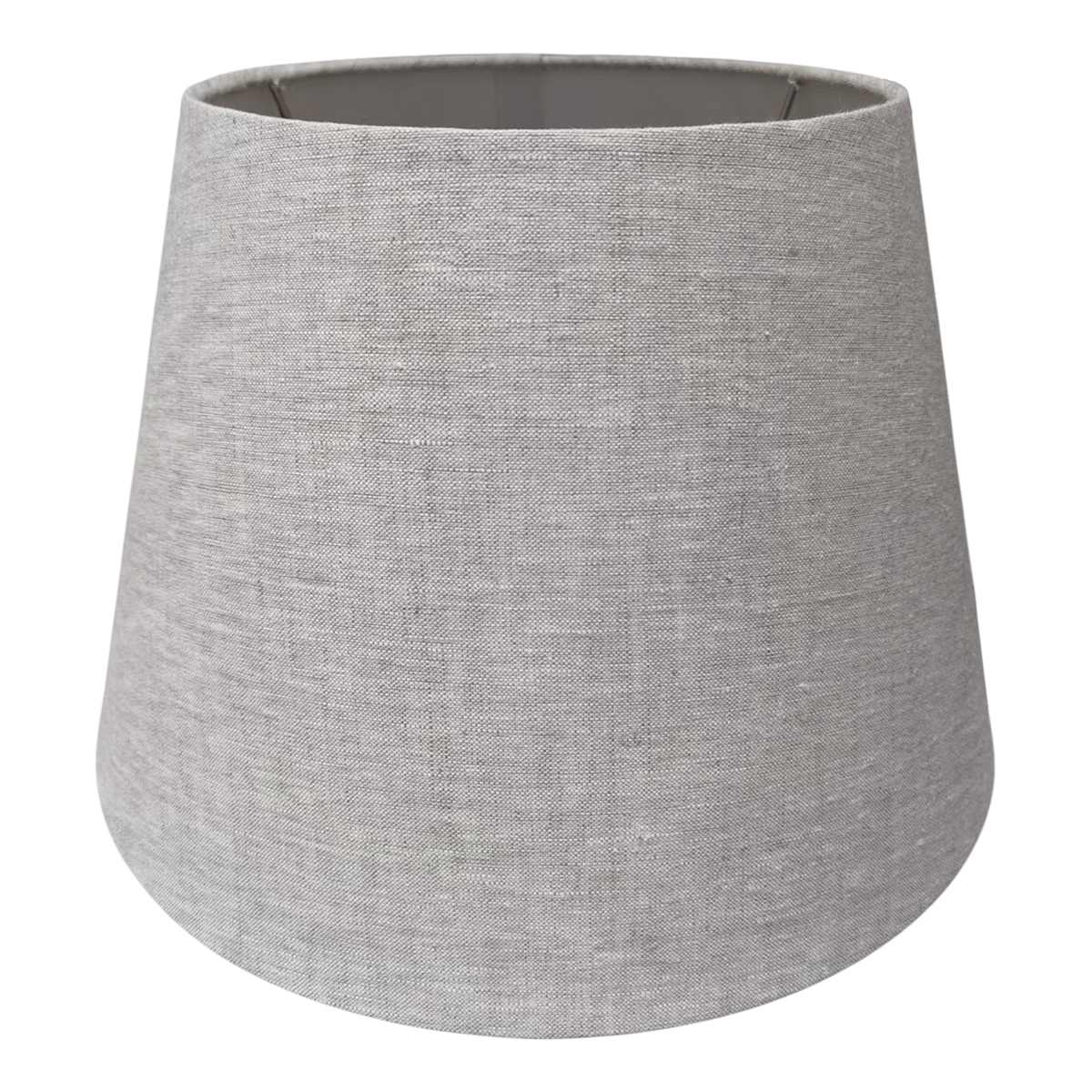 Grey Tapered Drum Lamp Shade Sold by at Home