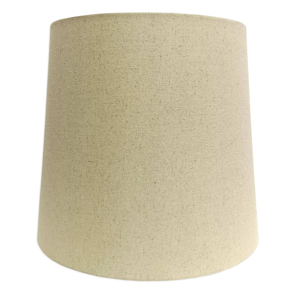 Dark Tan Tapered Drum Lamp Shade 13x15x14