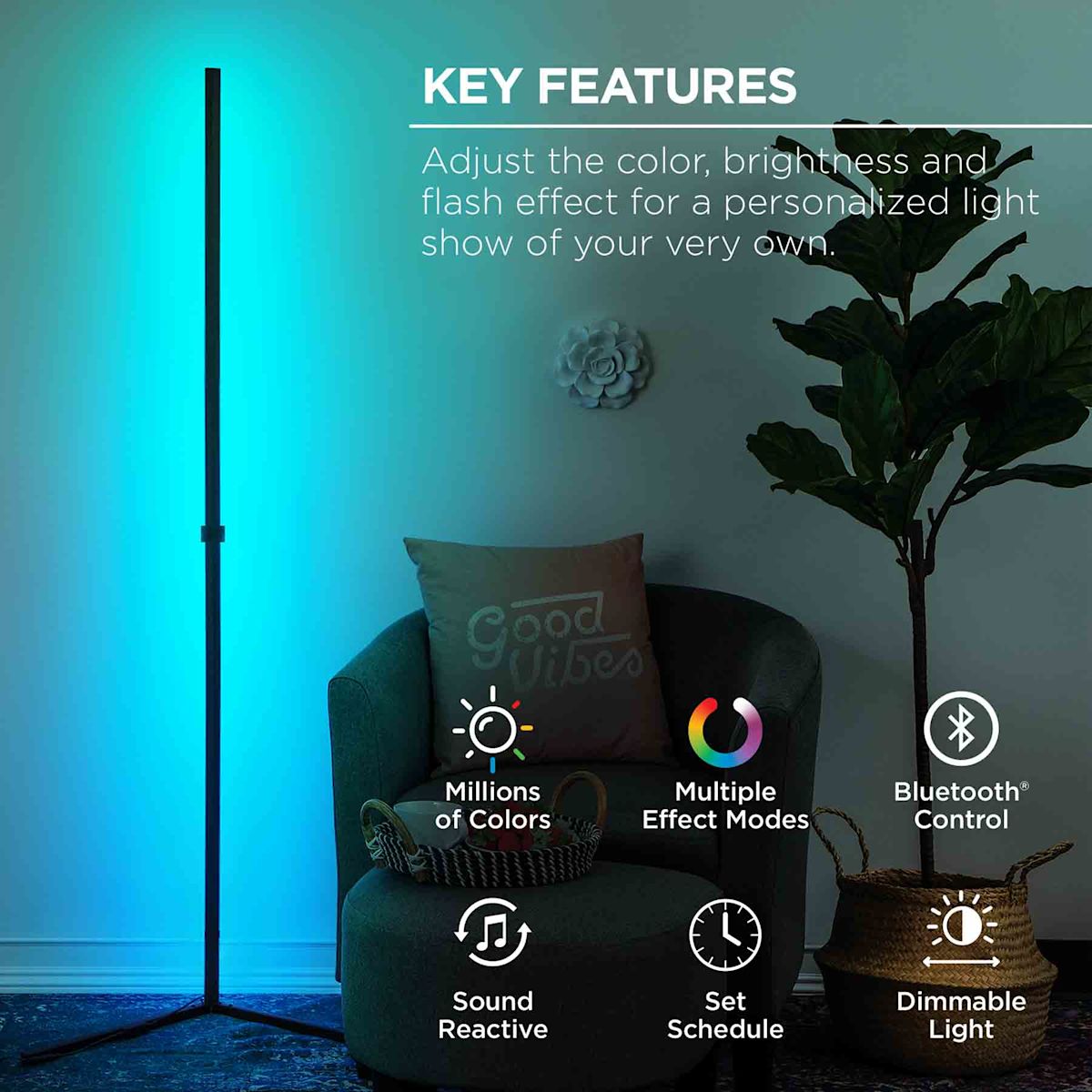 Corner color light on sale
