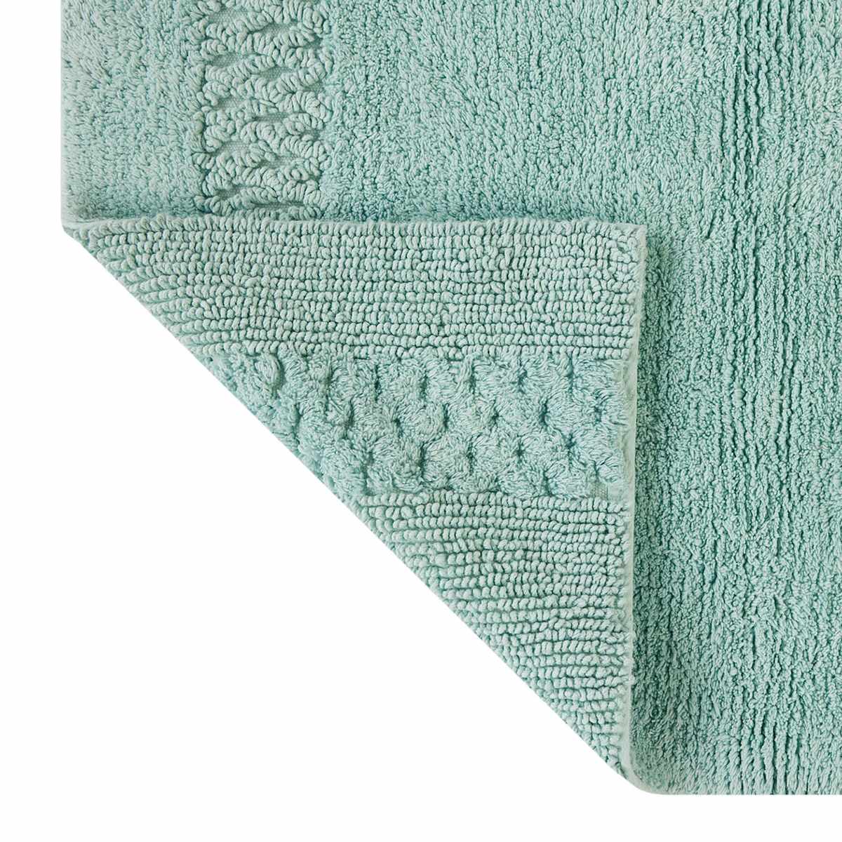 Providence Reversible Sea Green Bath Rug 20x30