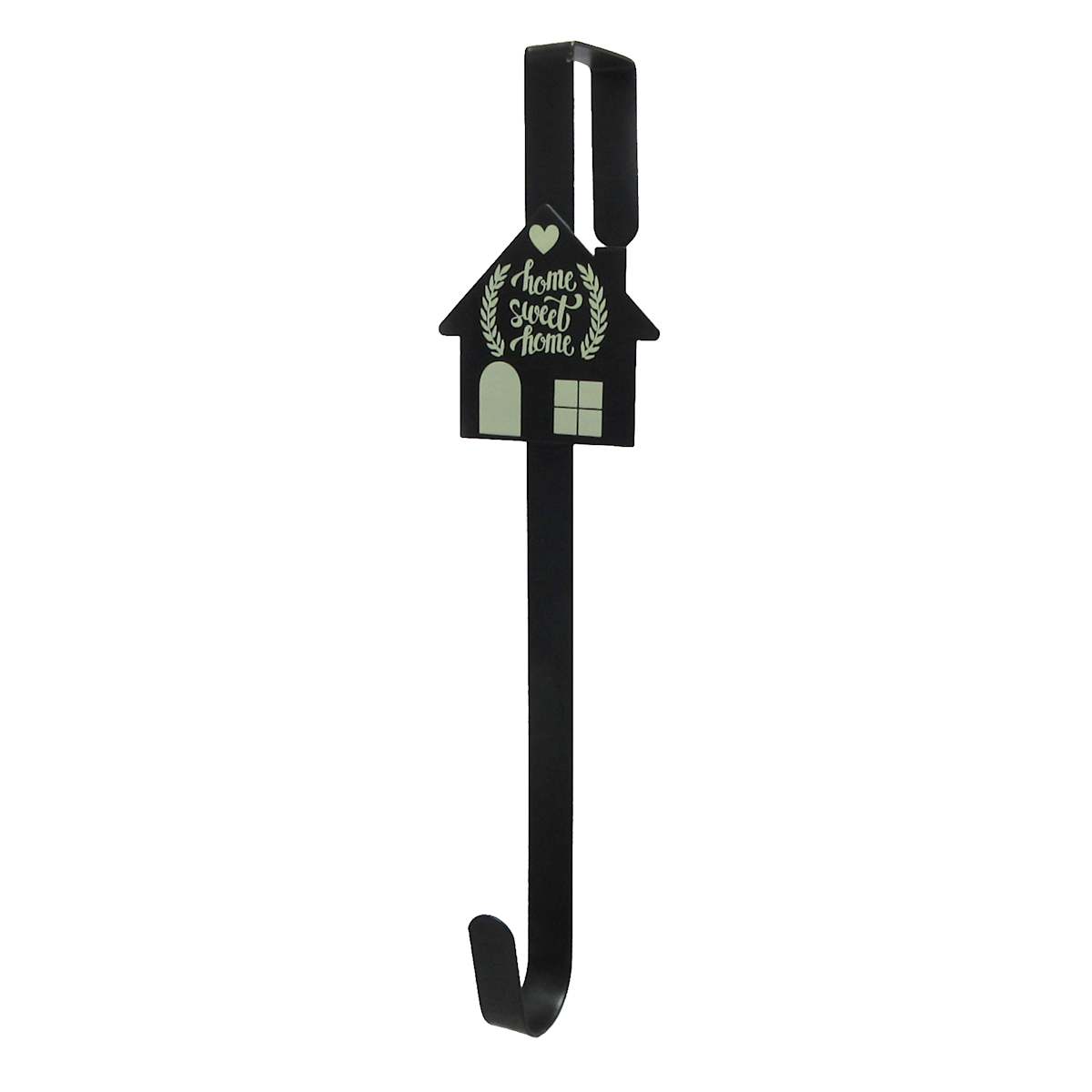 Black over the door wreath hanger hotsell