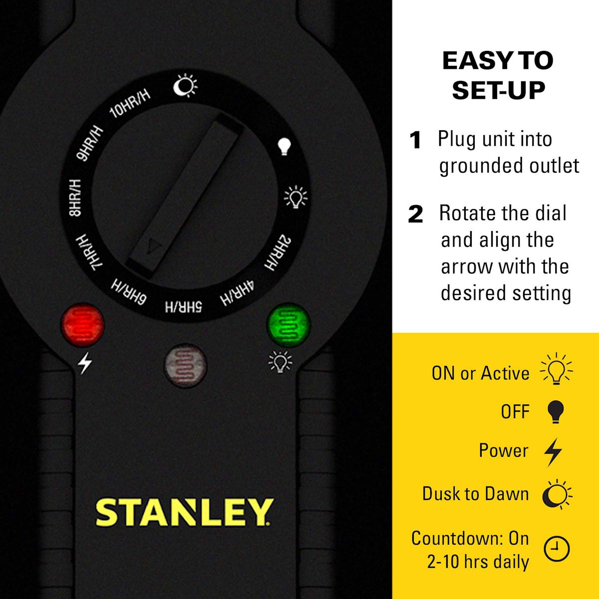 Stanley Lighttimer Select Twin At Home