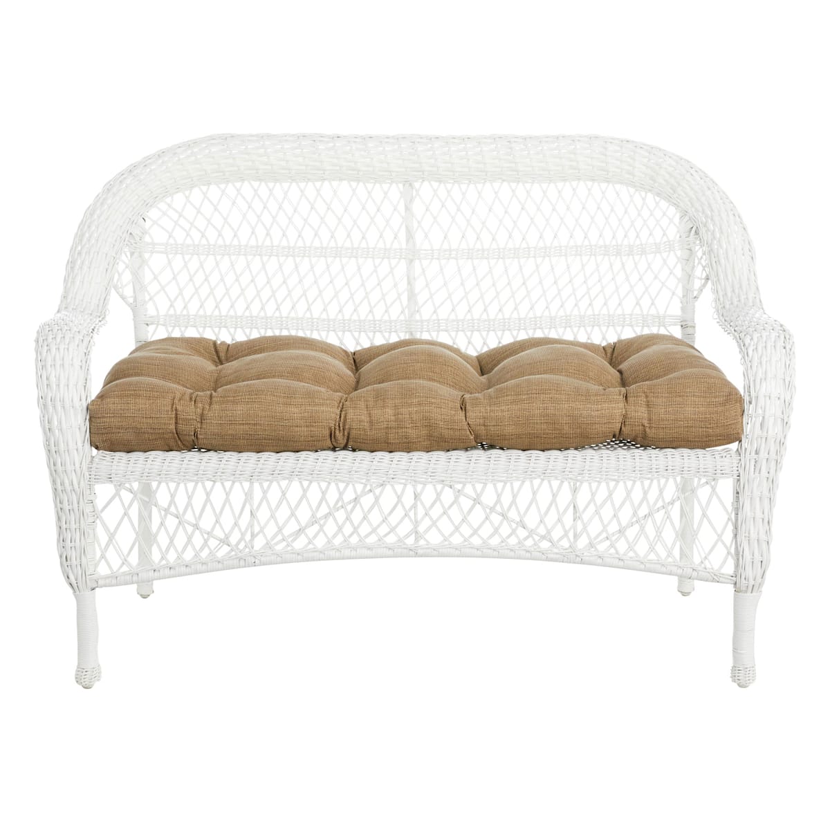 at Home Tallon Birch Outdoor Wicker Settee Cushion