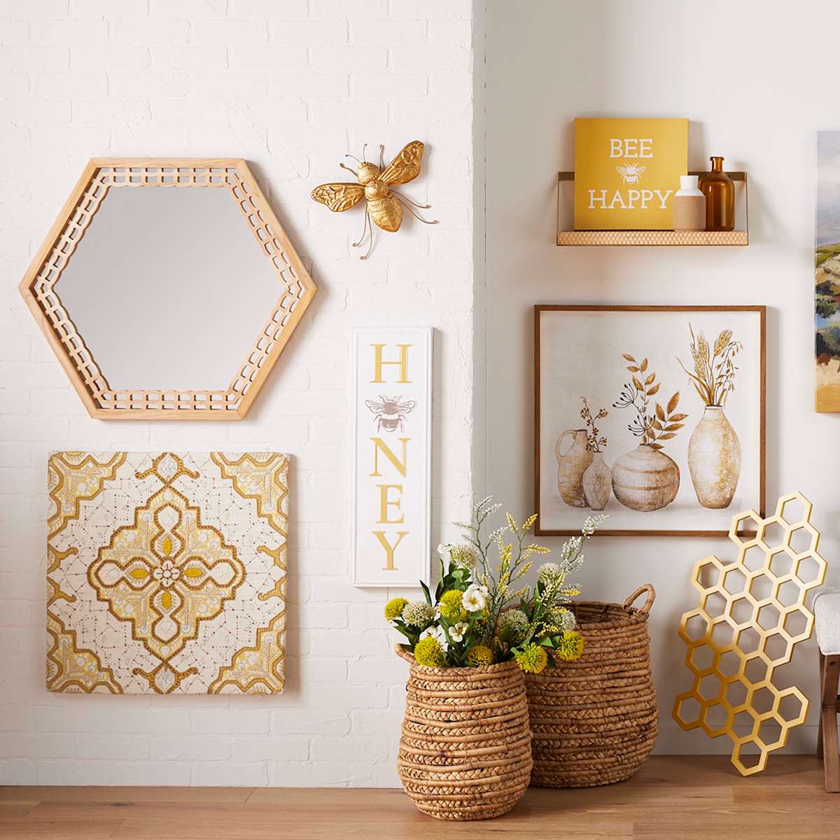 Habitat bee lampshade on sale