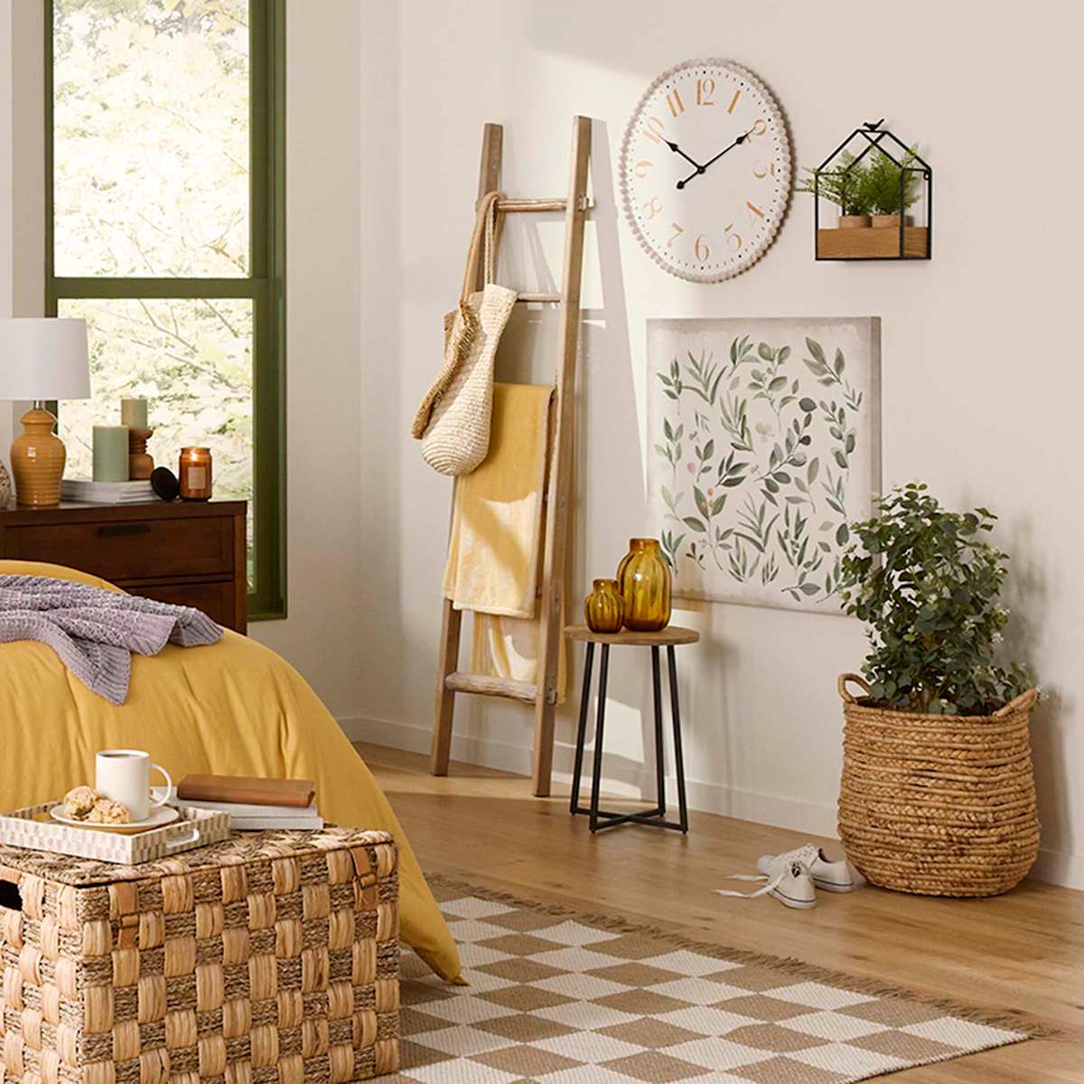 Blanket ladder gold clearance