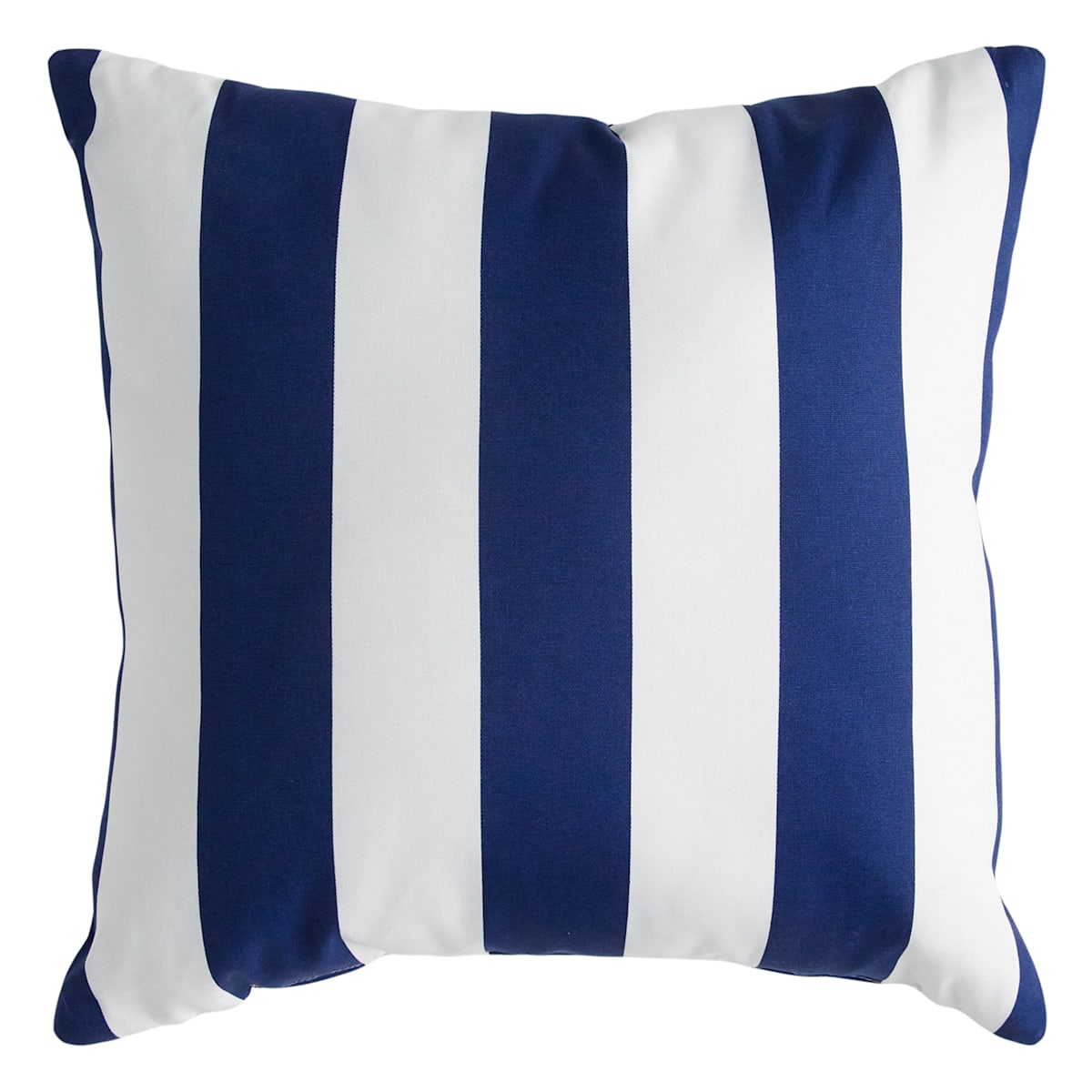 Oversized navy throw pillows top