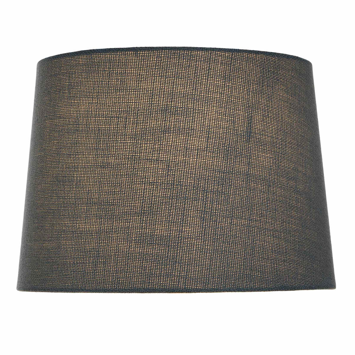 Teal Blue Linen Blend Table Lamp Shade 14x10x12