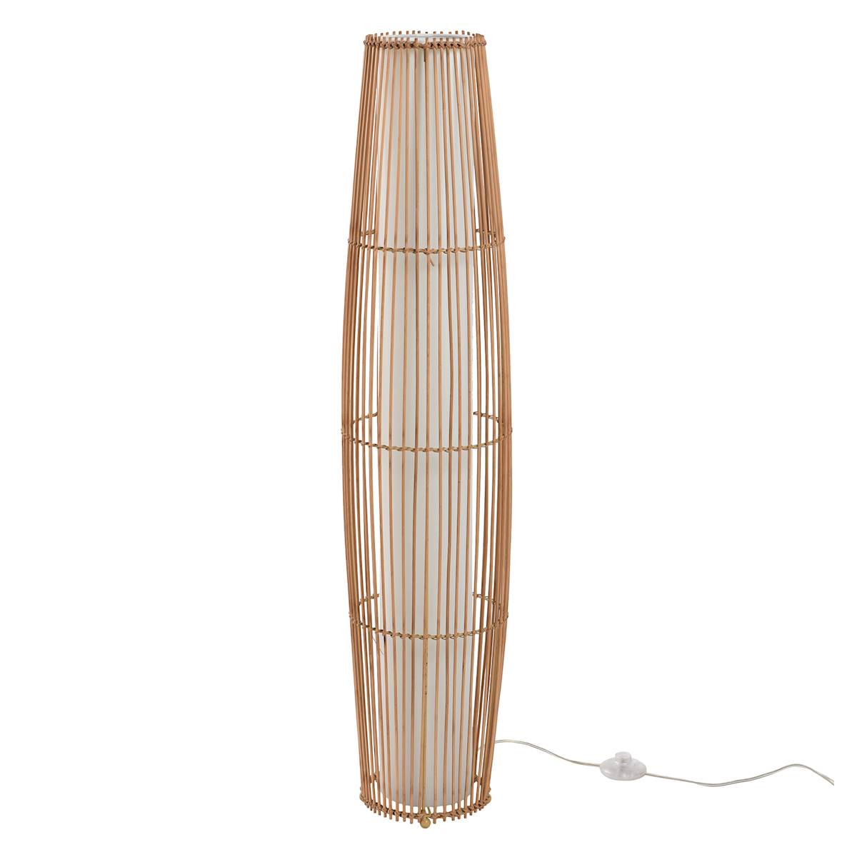 Natural Rattan Uplight Floor Lamp 43