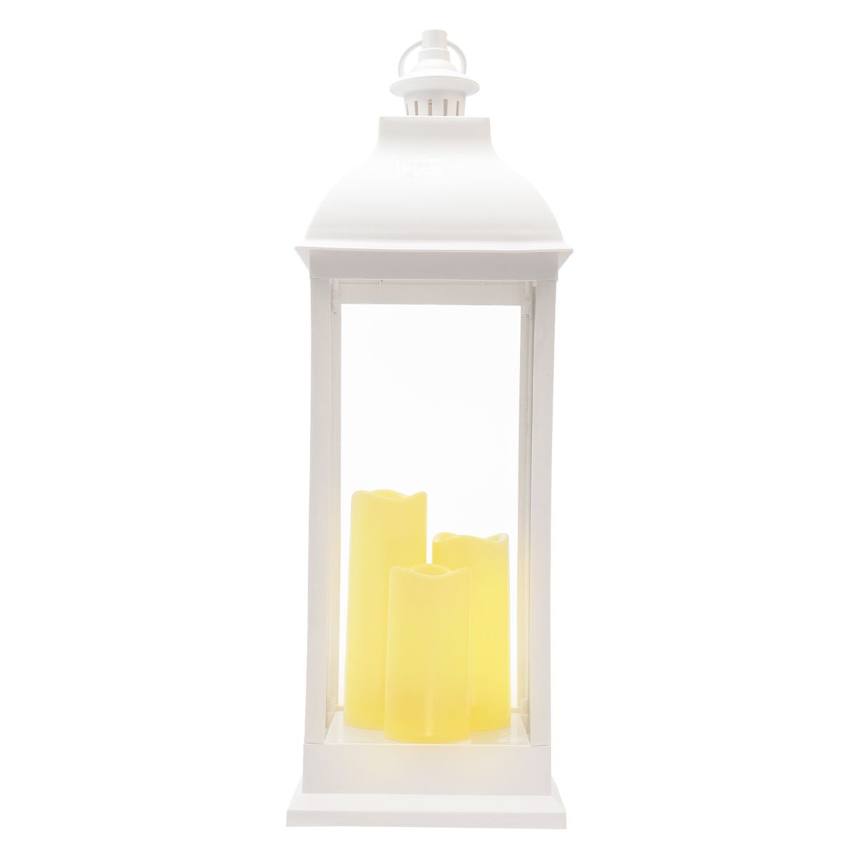Large white floor lanterns discount