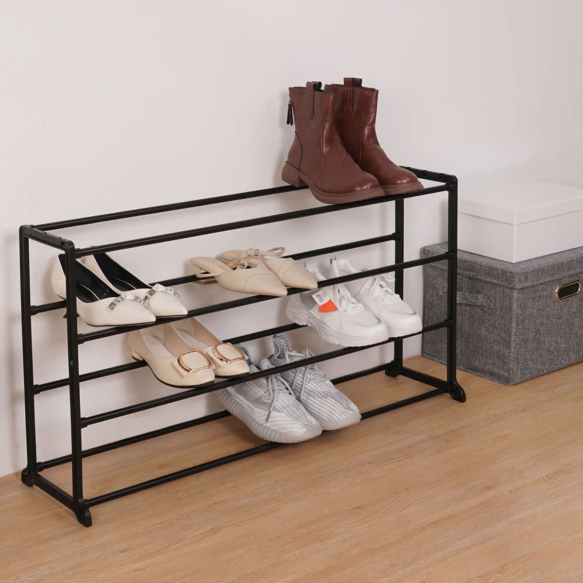 Standing shoe rack on sale