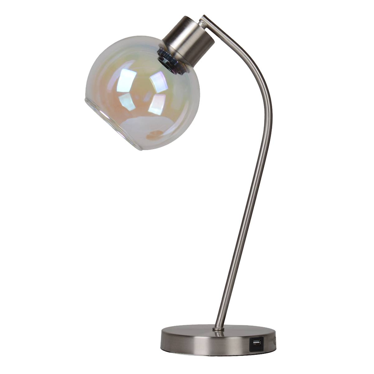 Iridescent glass lamp shade 2025