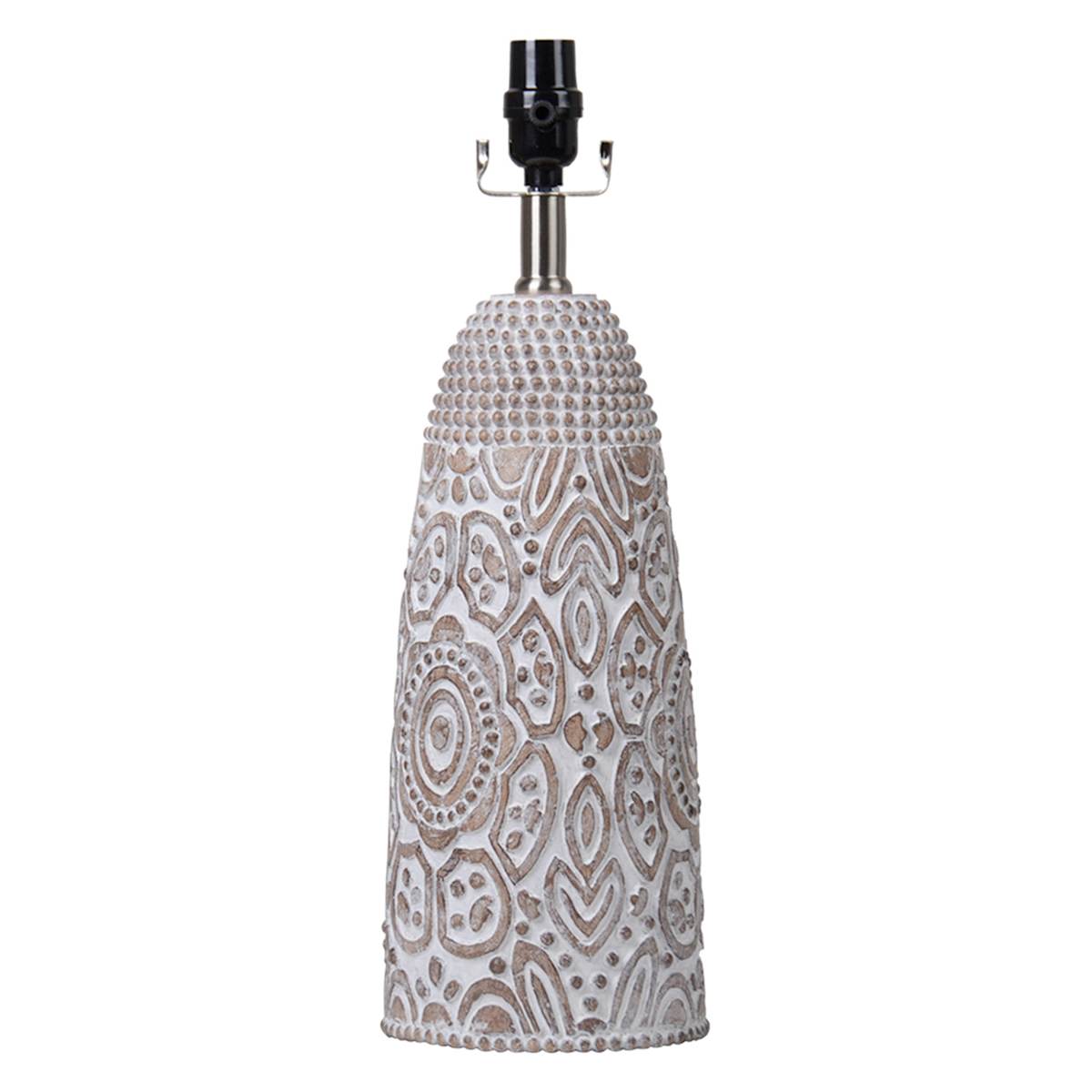 Carved lamp base cheap