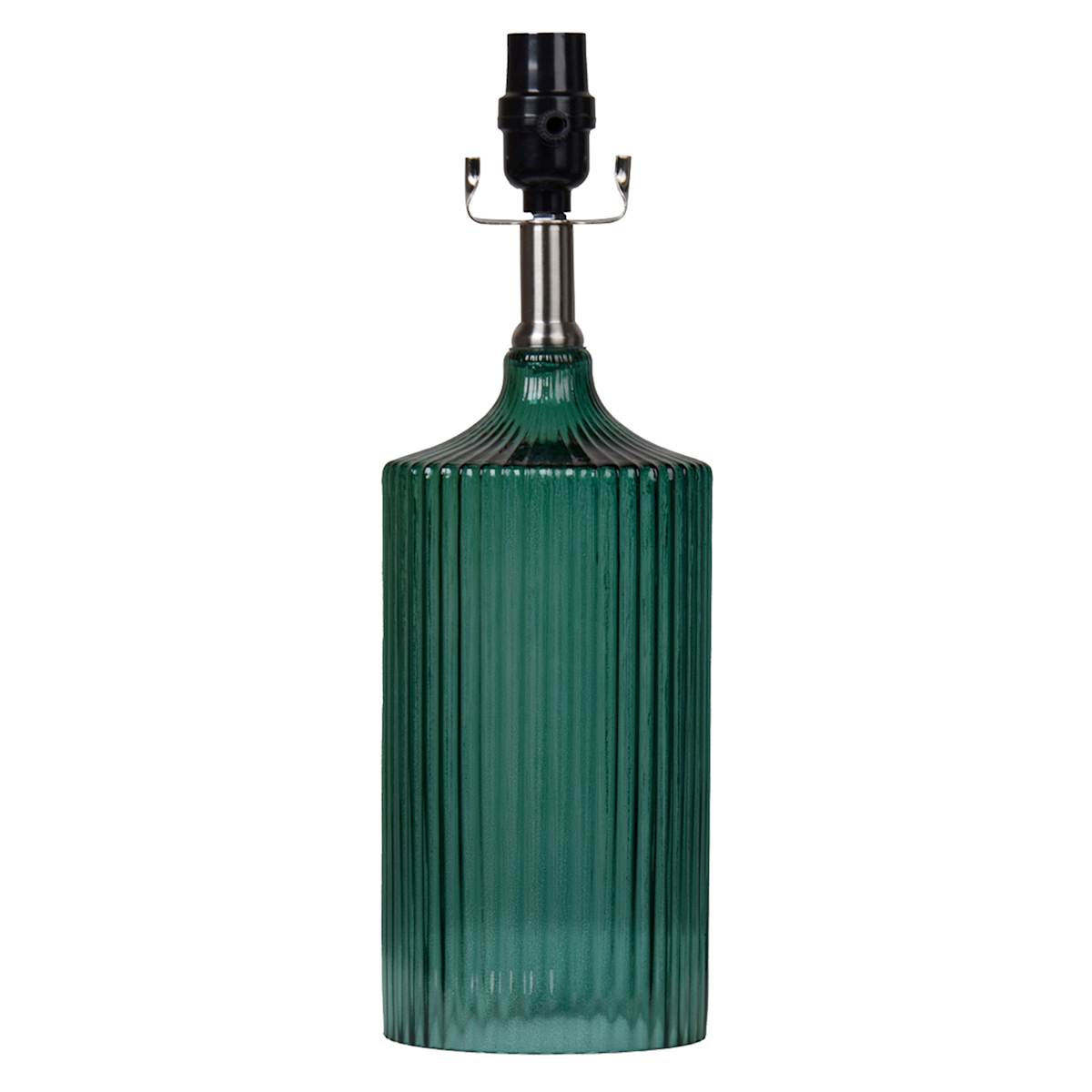 Bottle glass lamp base on sale