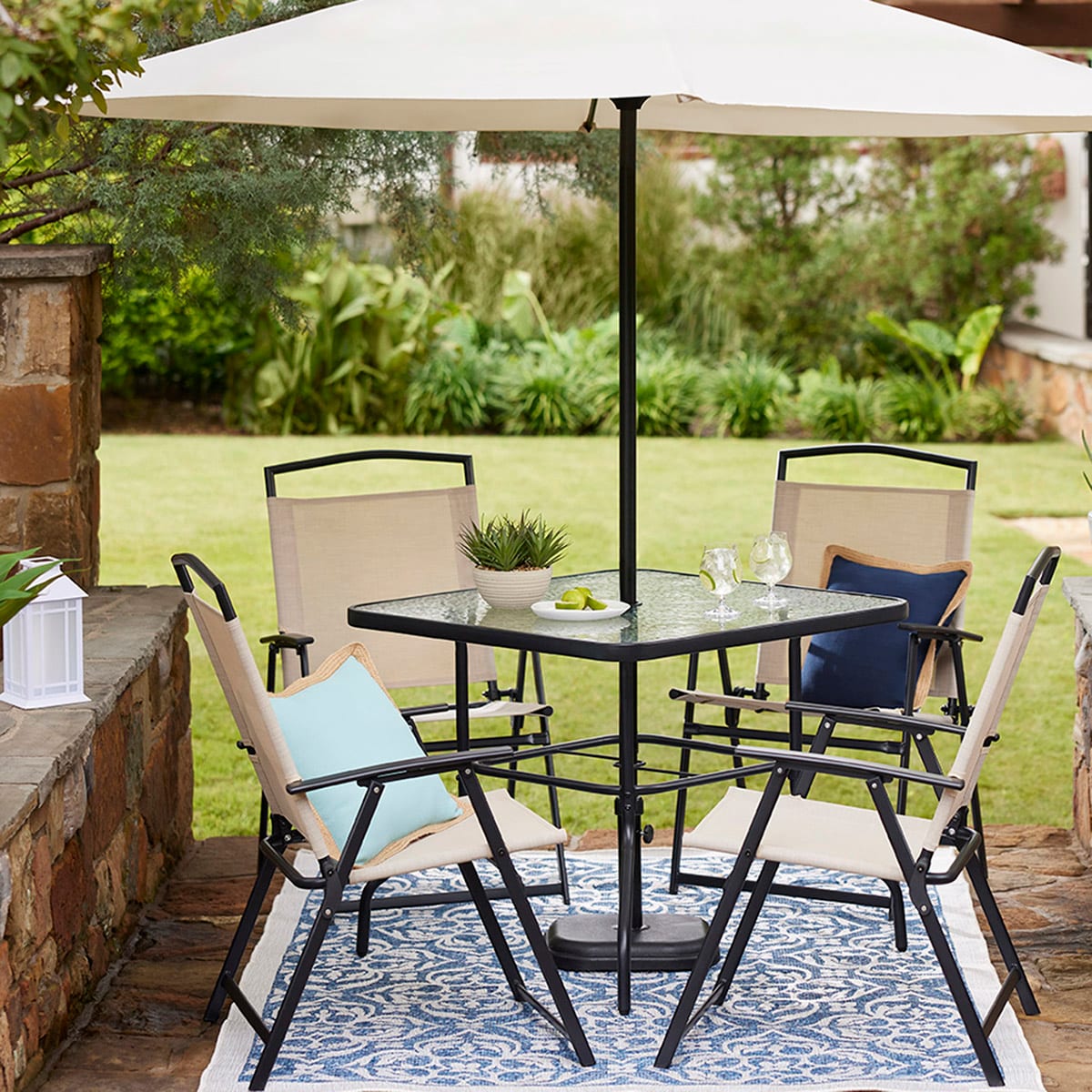 White garden lanterns discount