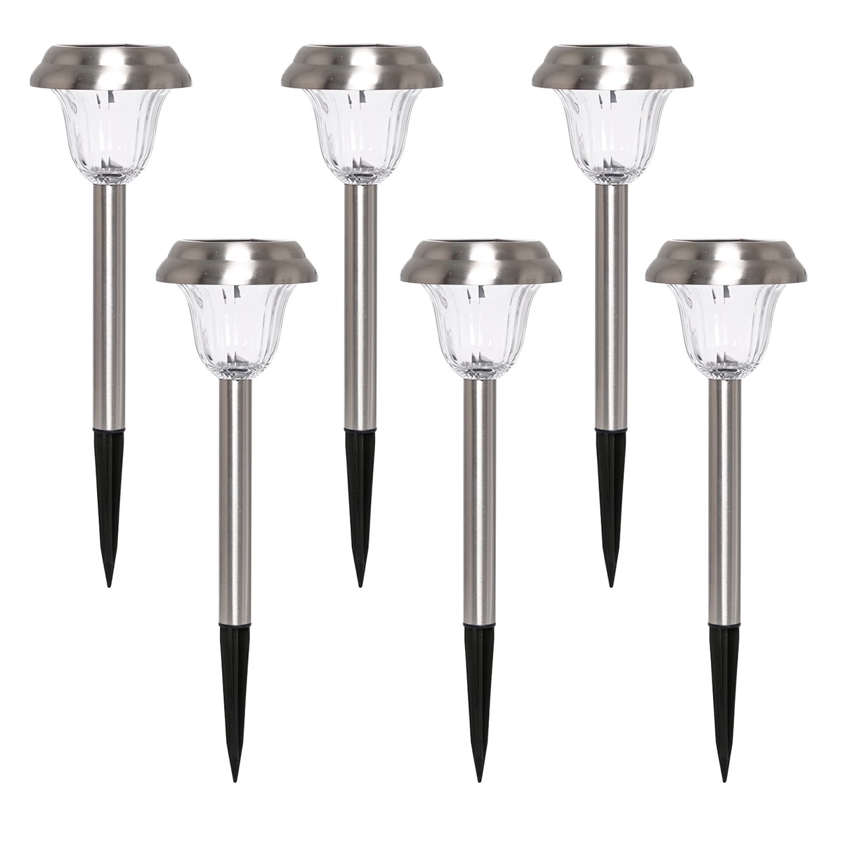 Silver solar lights on sale