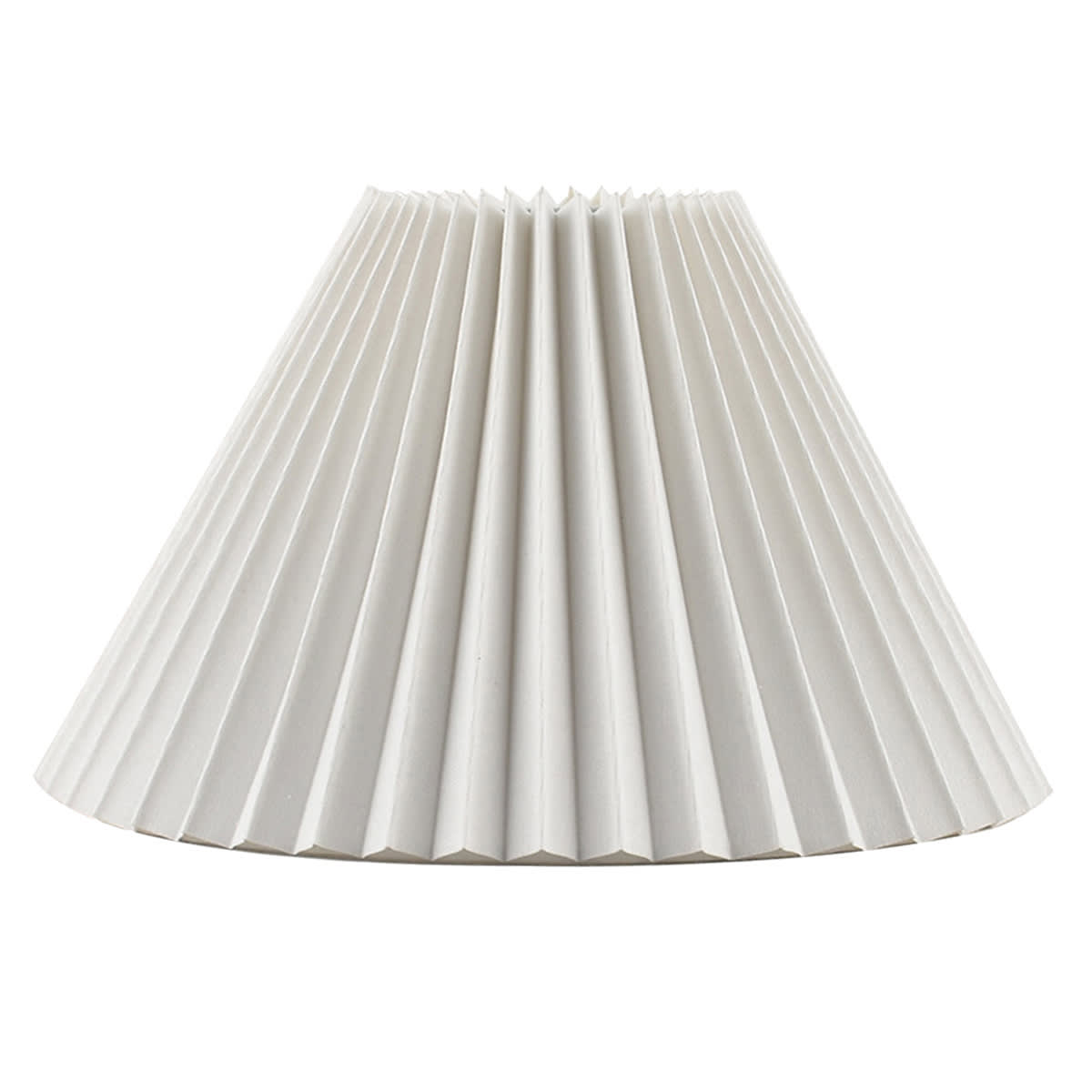White pleated table lamp shade online