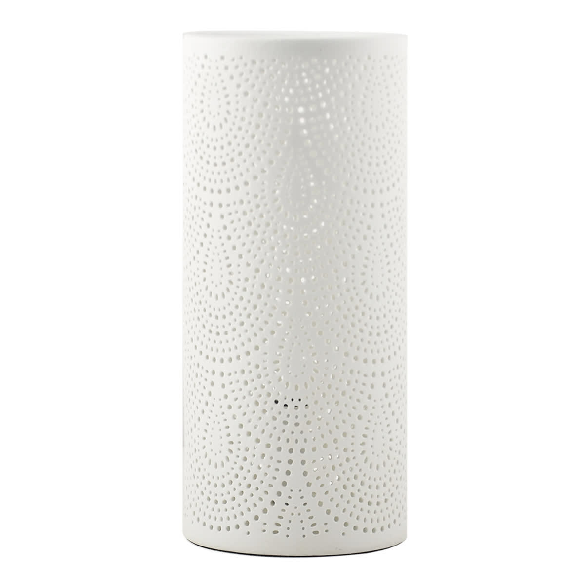 at Home found Fable Ceramic Cutout Uplight 11 White Lamp