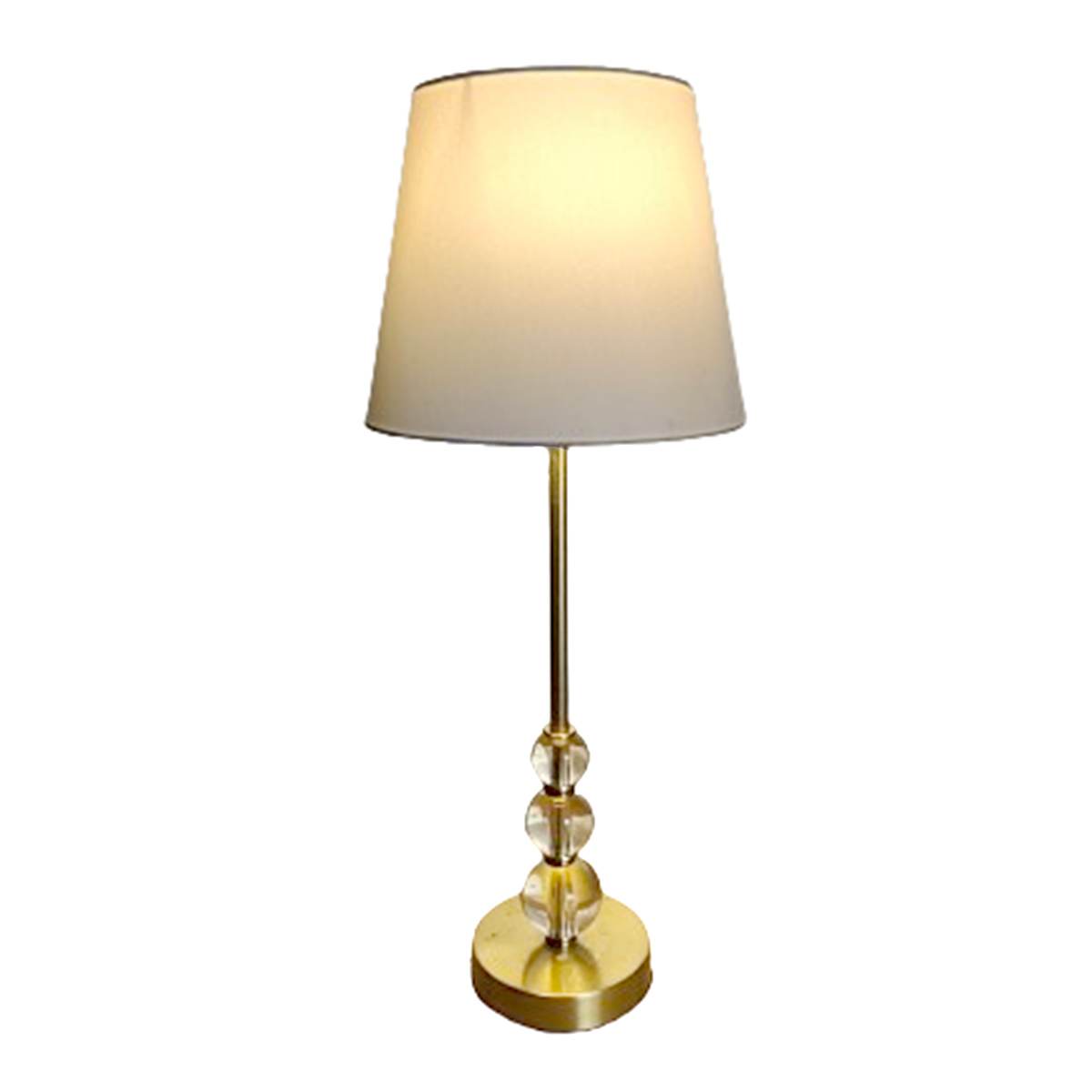 Stacked crystal lamp on sale