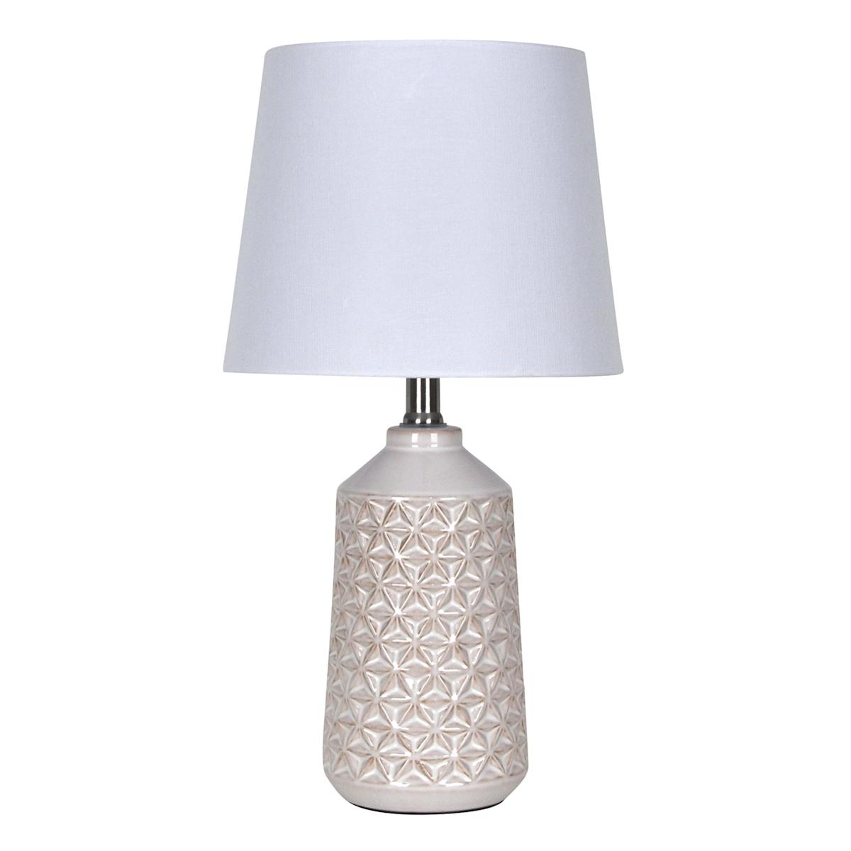 Textured ceramic mini accent lamp sale