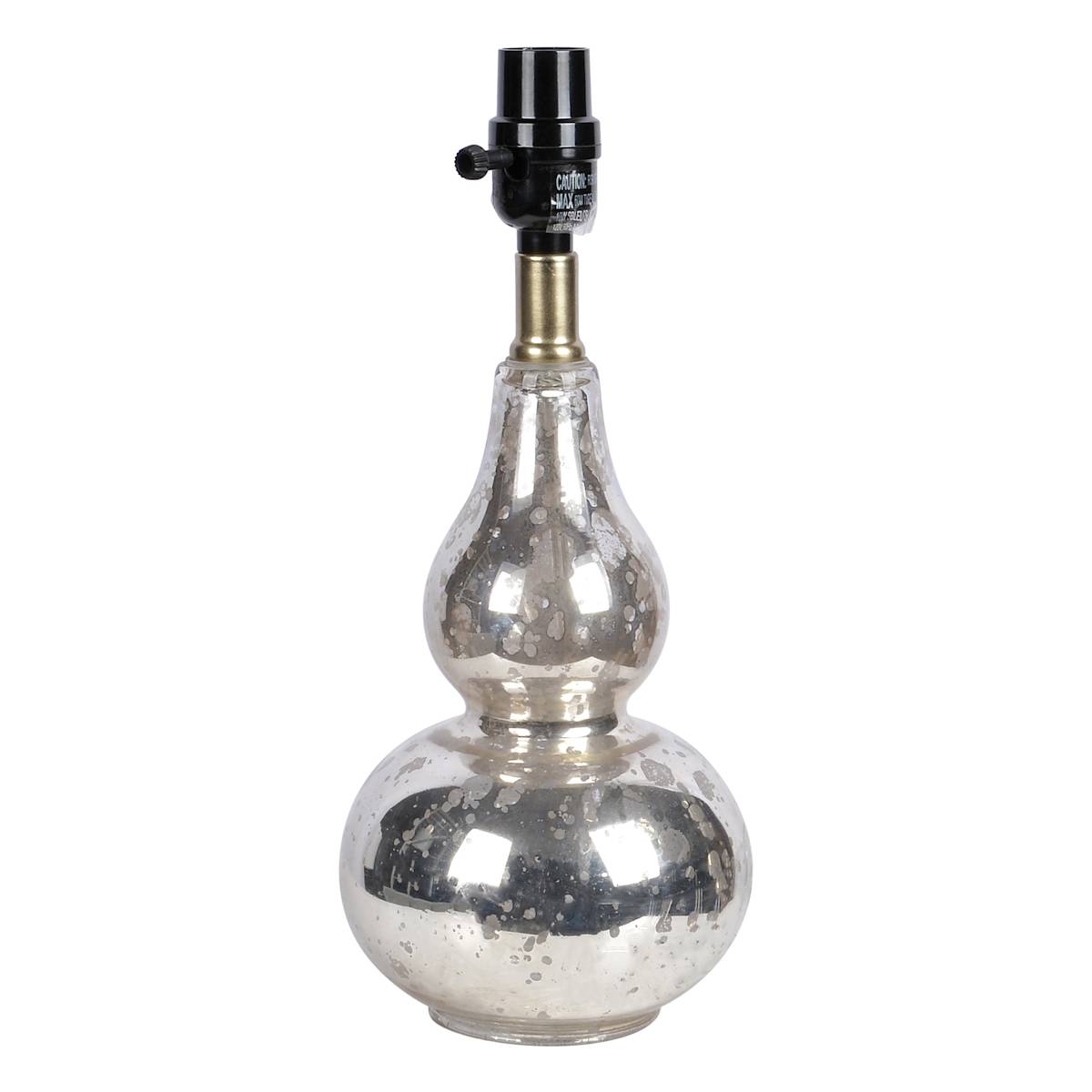 Providence Mercury Glass Tiered Accent Lamp Base 13