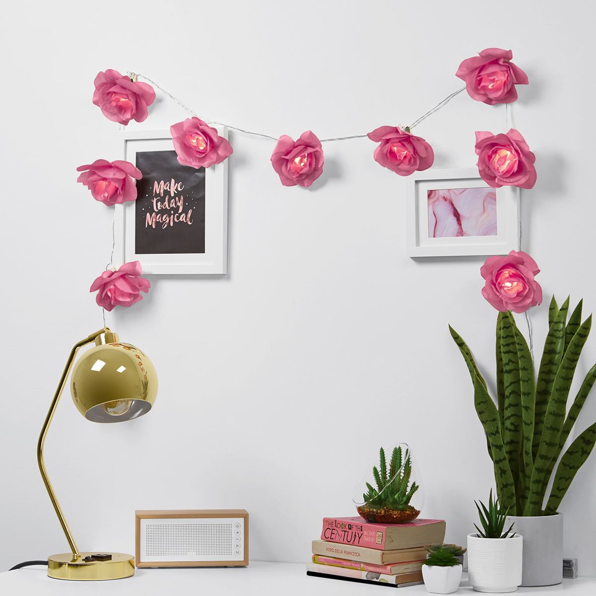 Purple flower lights on sale