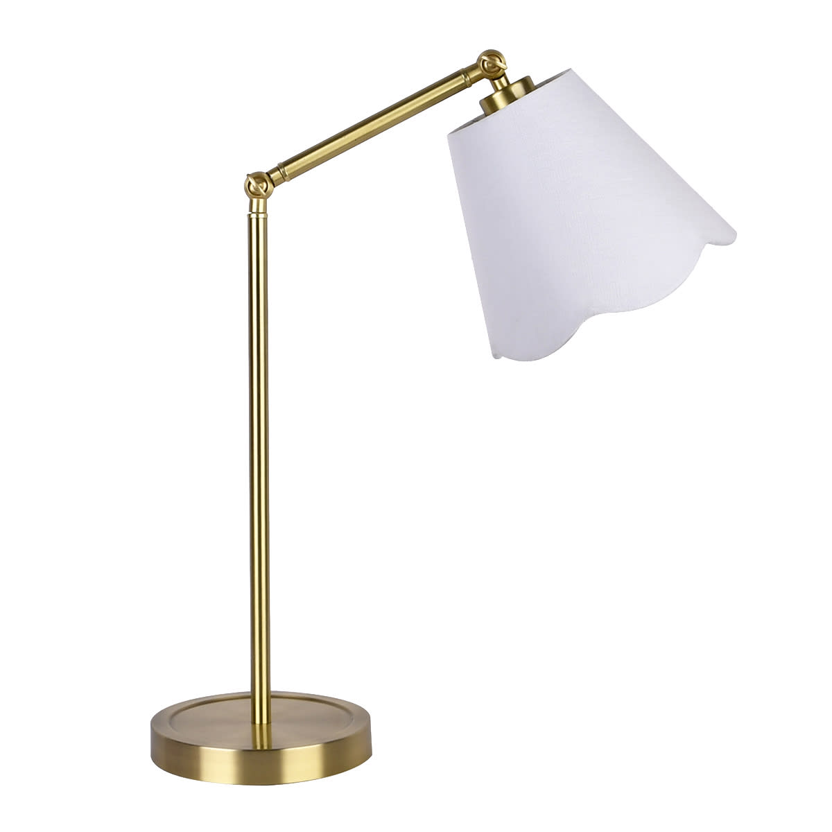 Table lamp white shade on sale