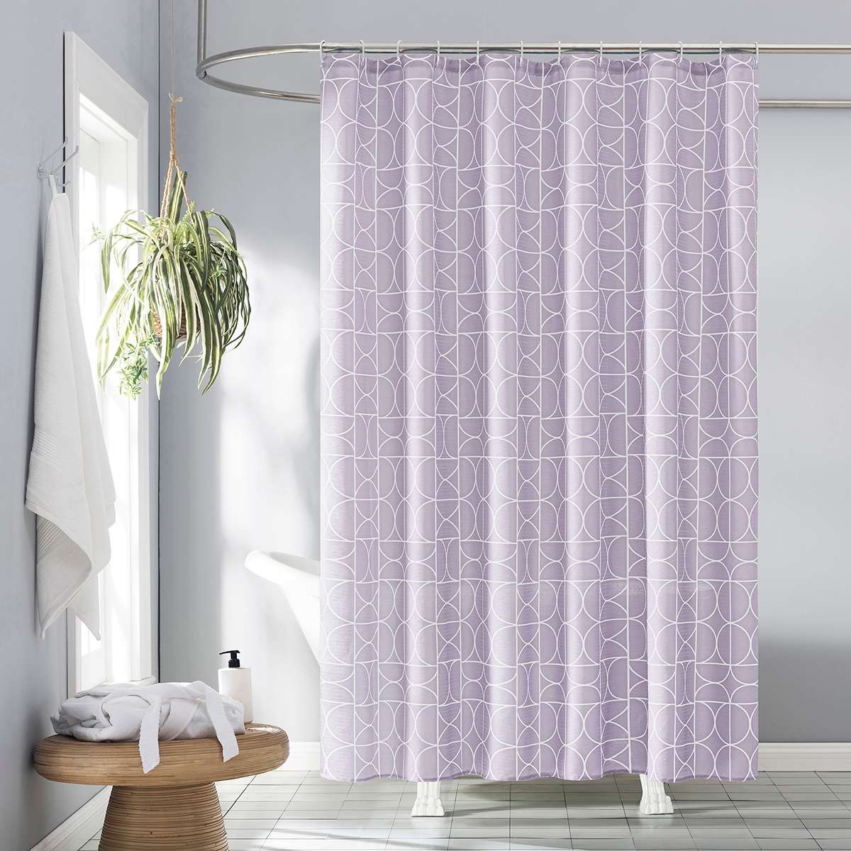 Bathroom curtain set 2025
