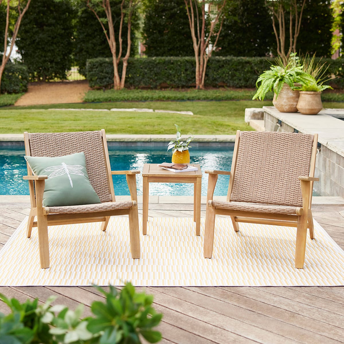 Patio chat set new arrivals