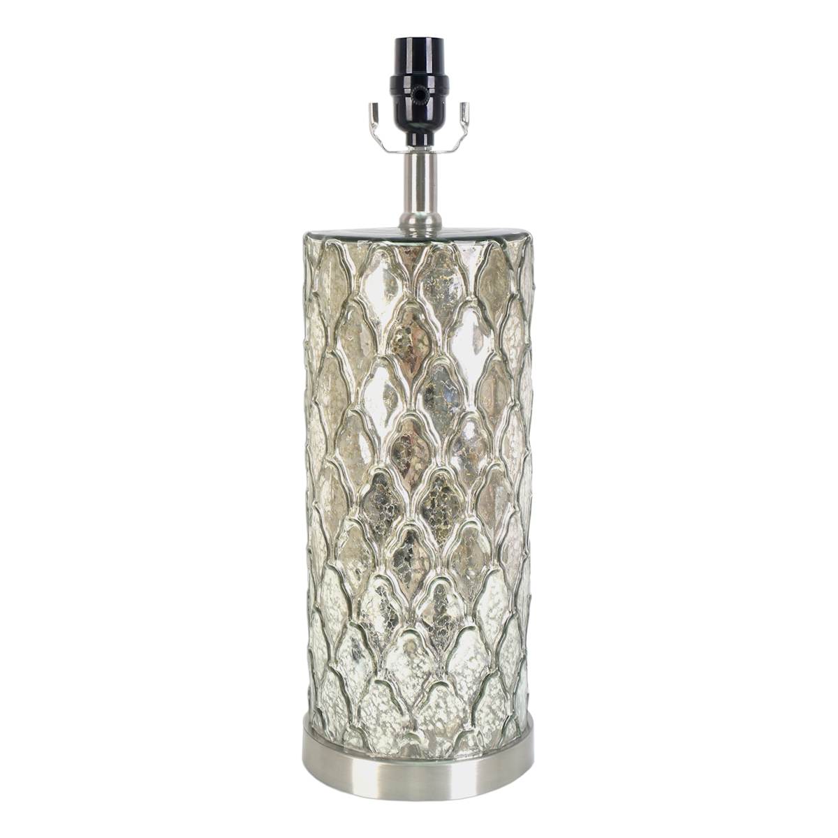 Mercury glass lamp base cheap