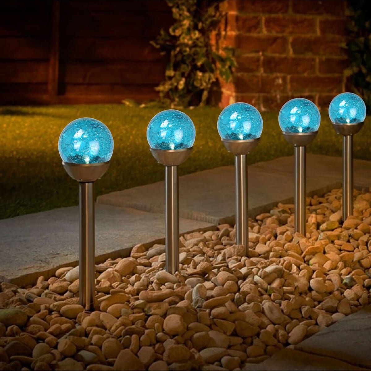 Crackle solar lights on sale