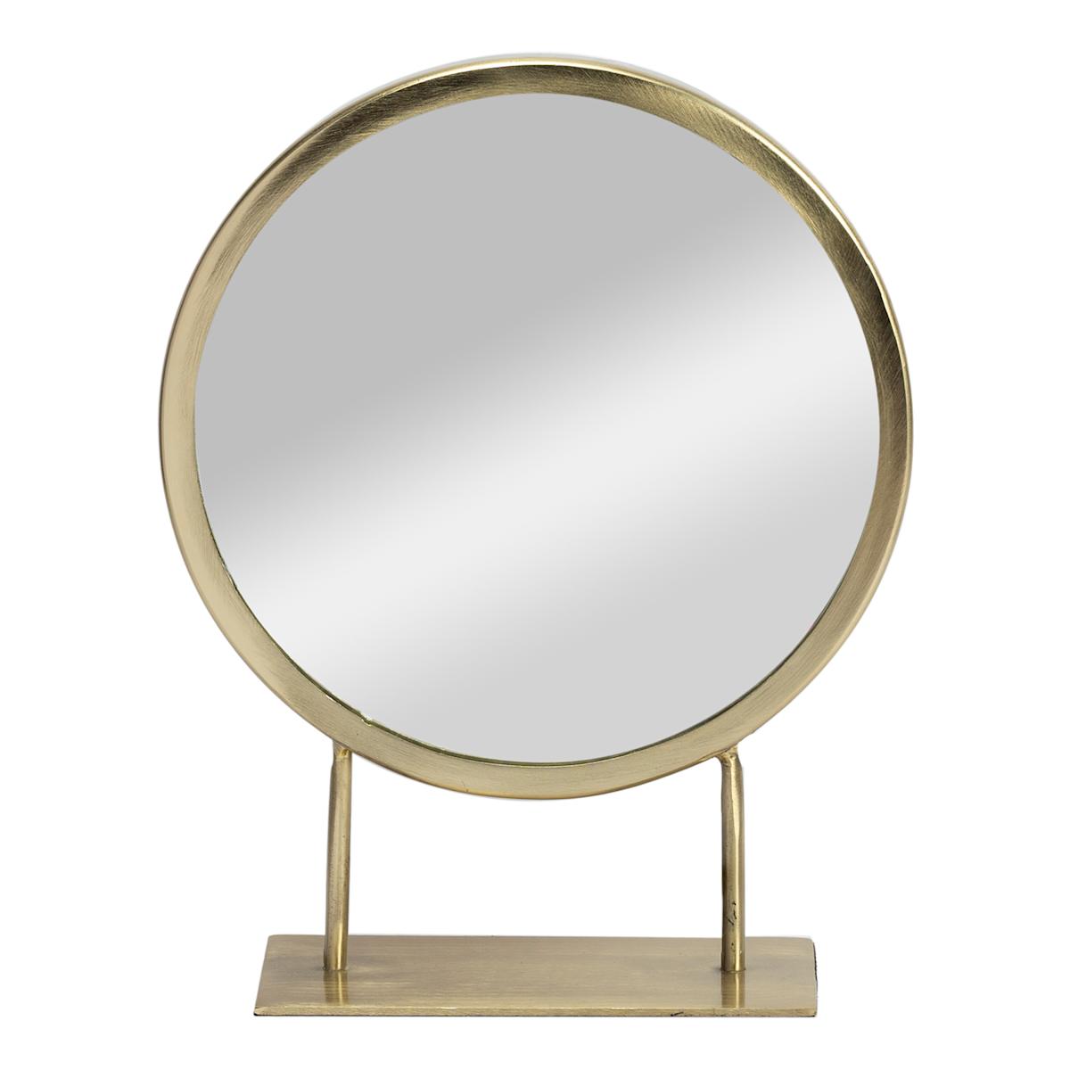 Gold vanity mirror stand outlet