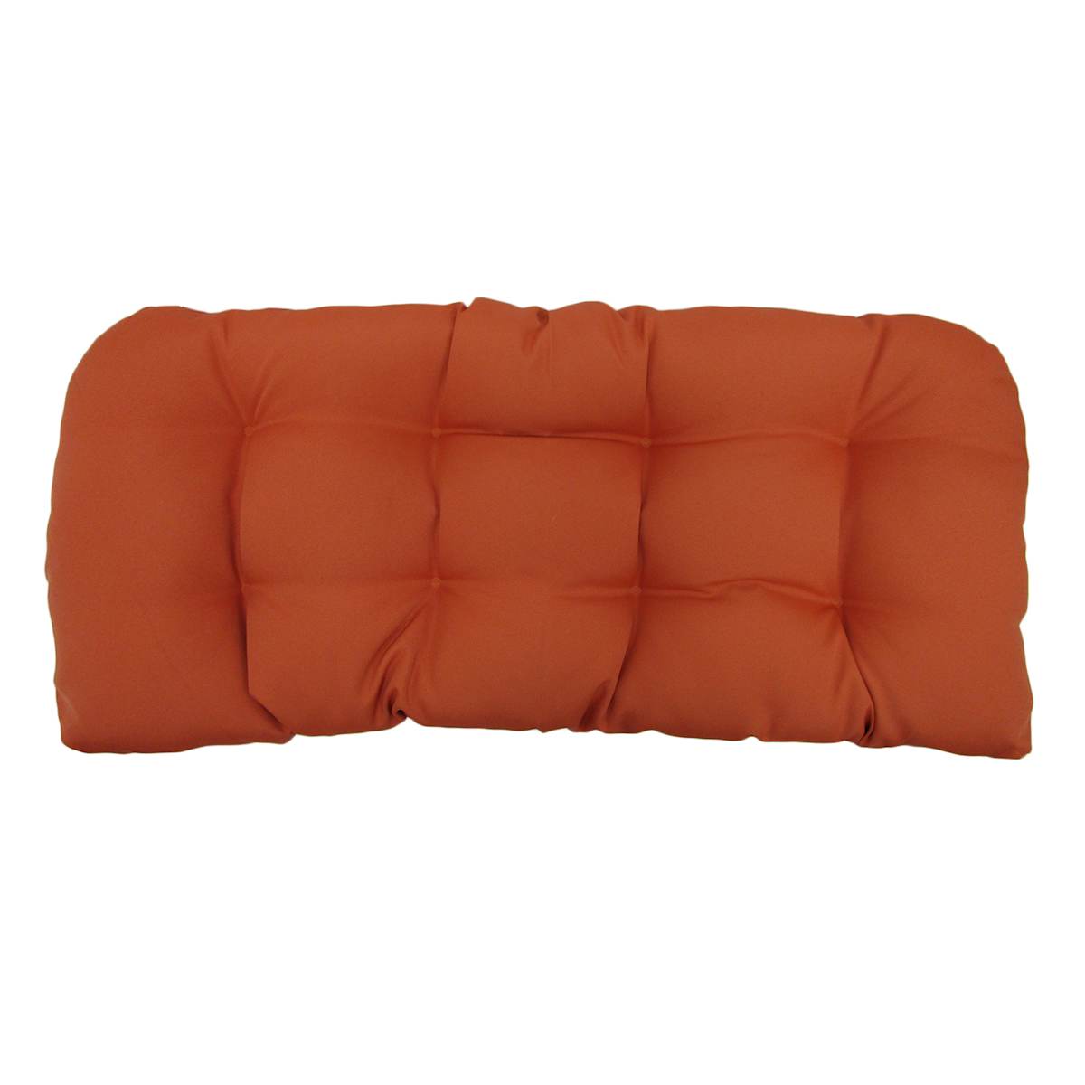 at Home Canvas Outdoor Wicker 43 x 5 x 19 Terracotta Throw Pillow