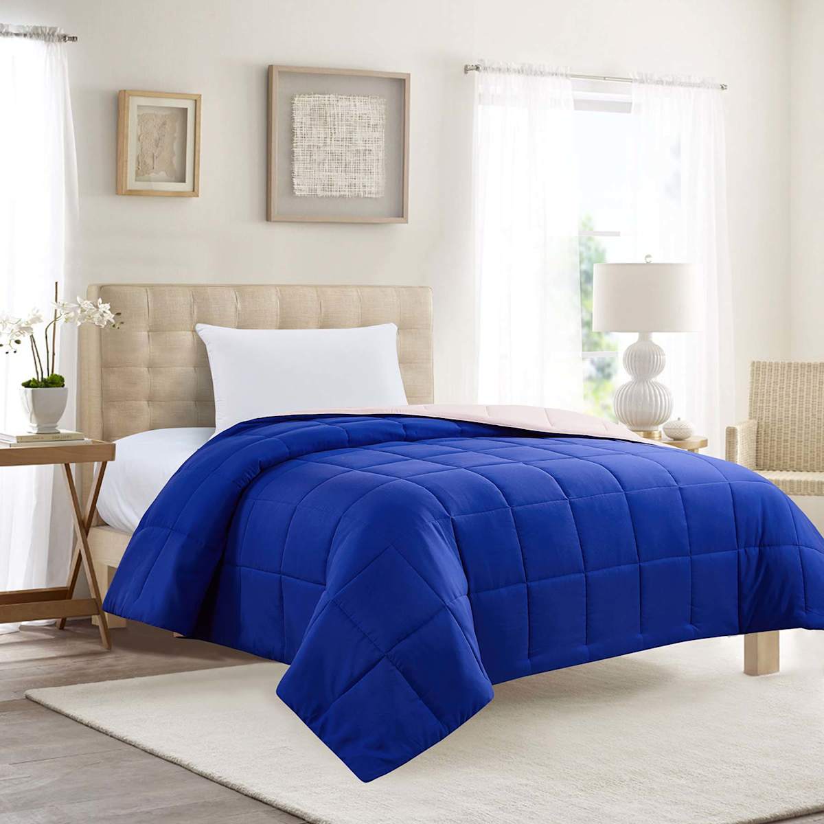 Light blue comforter twin xl 2025