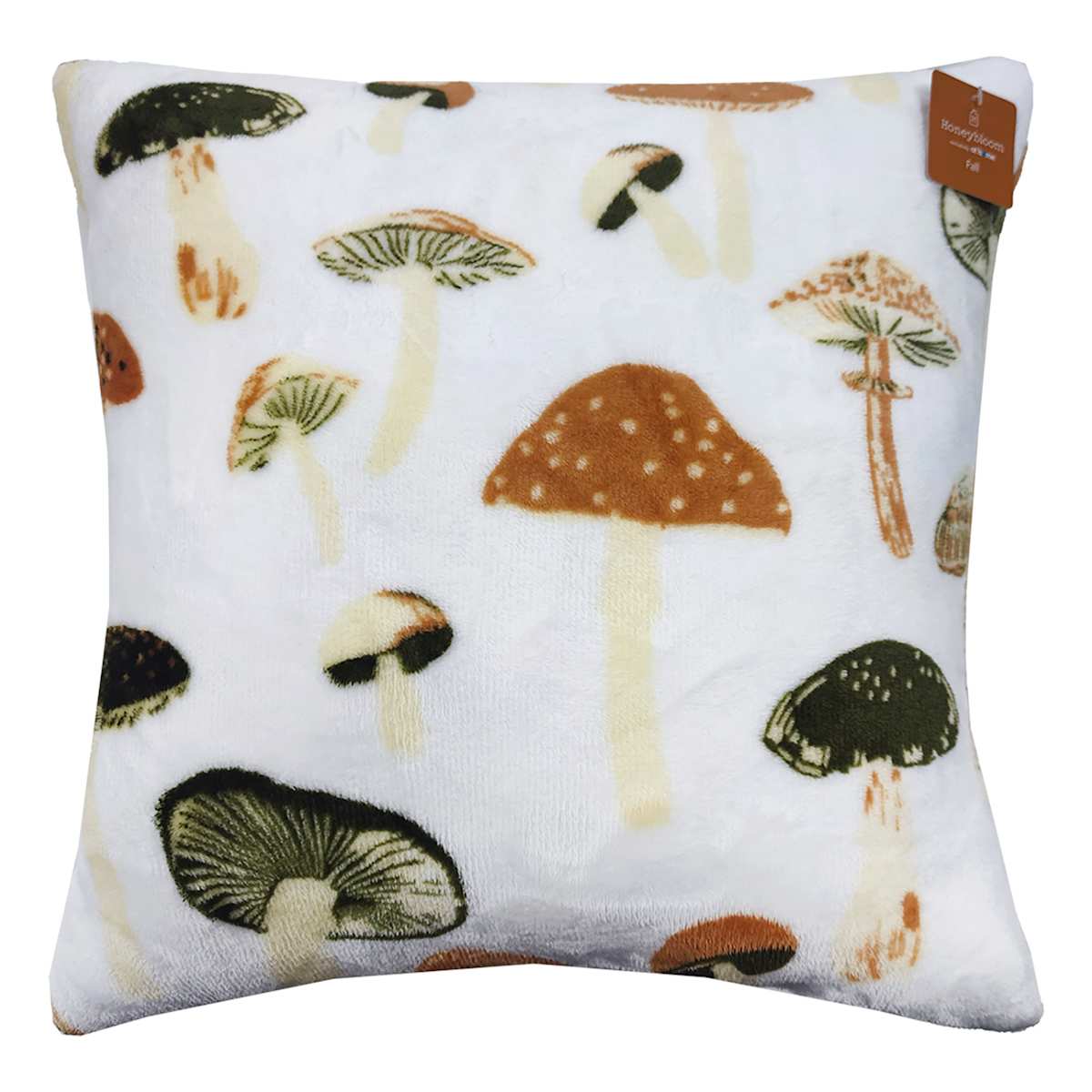 Honeybloom Mushroom Plush Throw Pillow 18 At Home