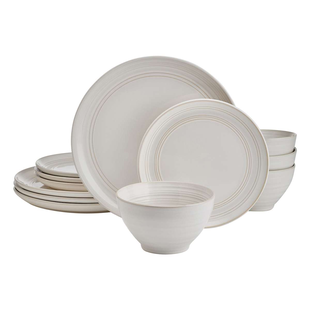 White stoneware dinner sets cheap