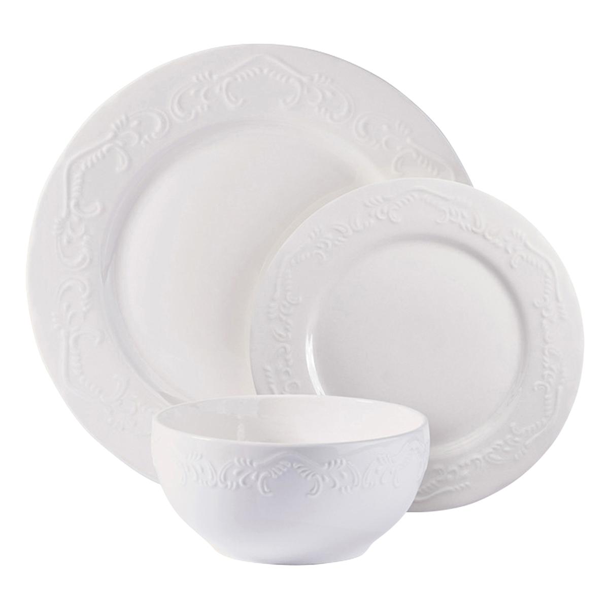 Pfaltzgraff 12Pc Charlotte Dinnerware Set