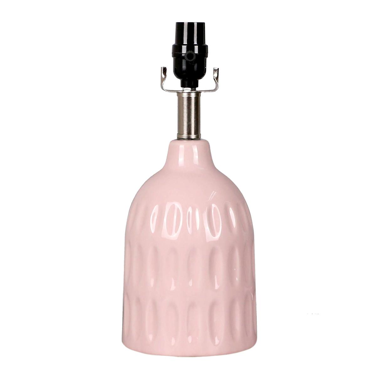 Pink table lamp base on sale