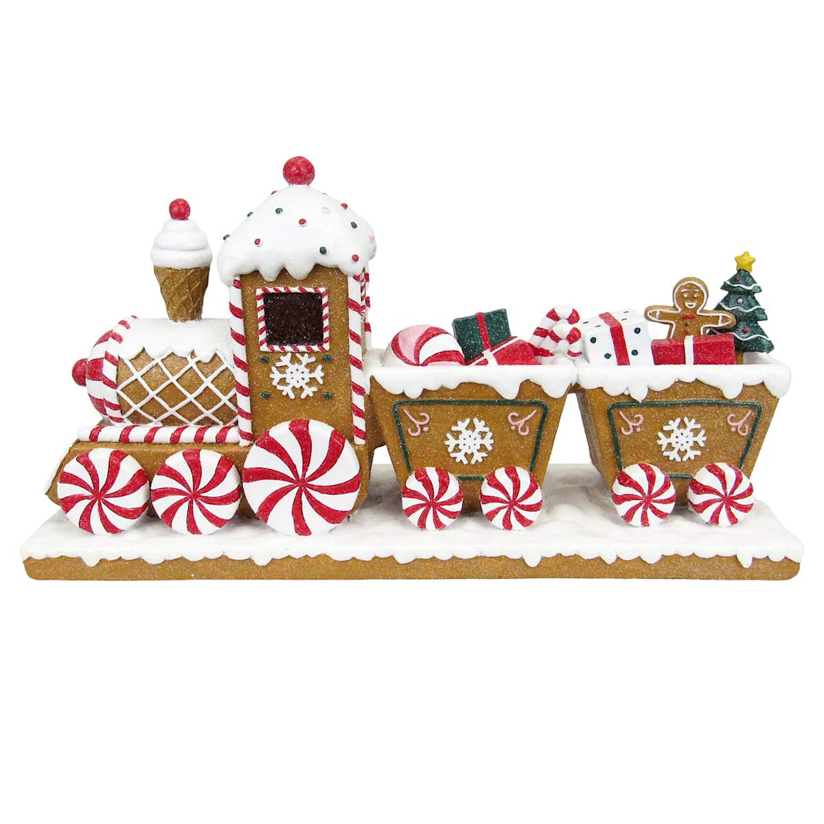 Gingerbread train set outlet