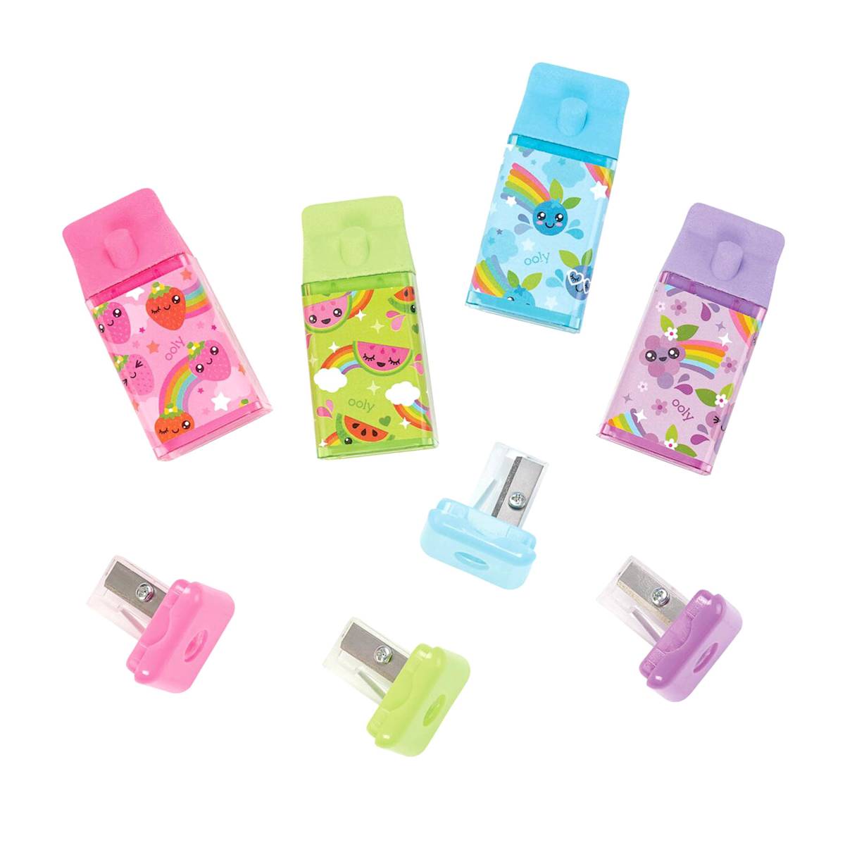 Lil Juicy Box Scented Erasers Sharpener
