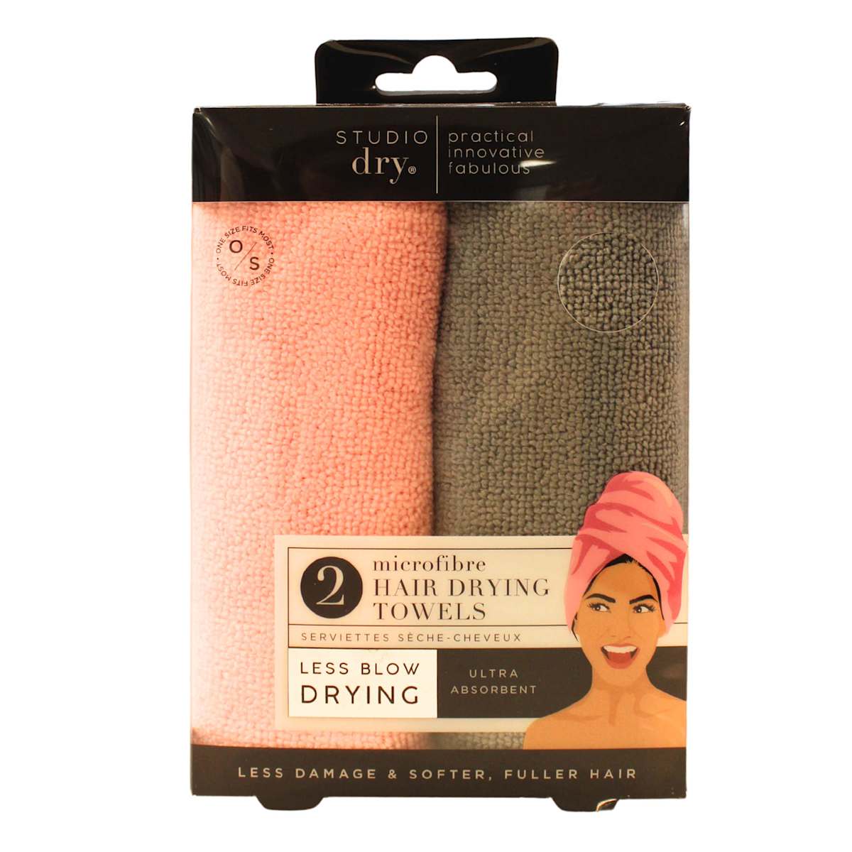 Studio dry turban hair towel sale