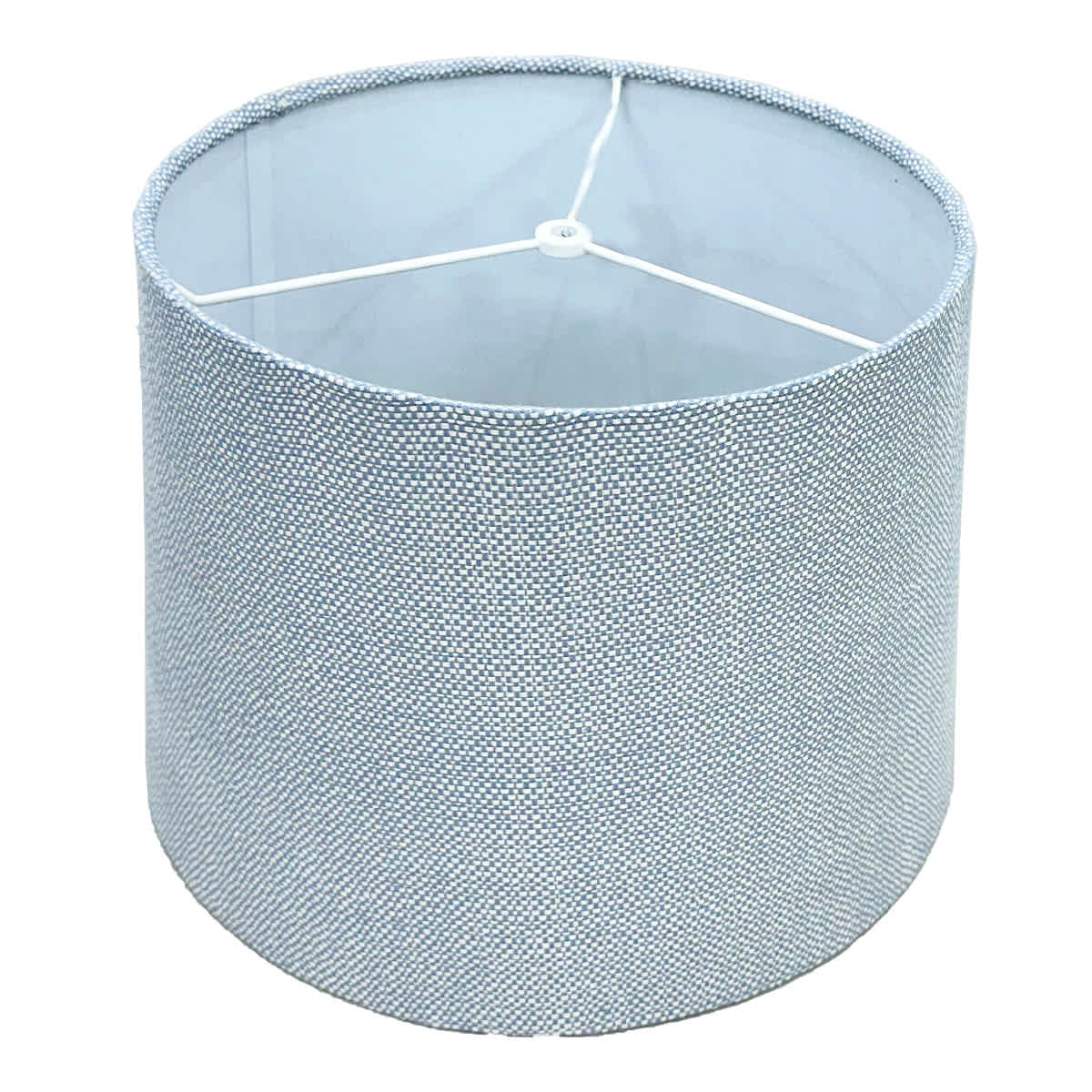 Blue and silver lampshade cheap