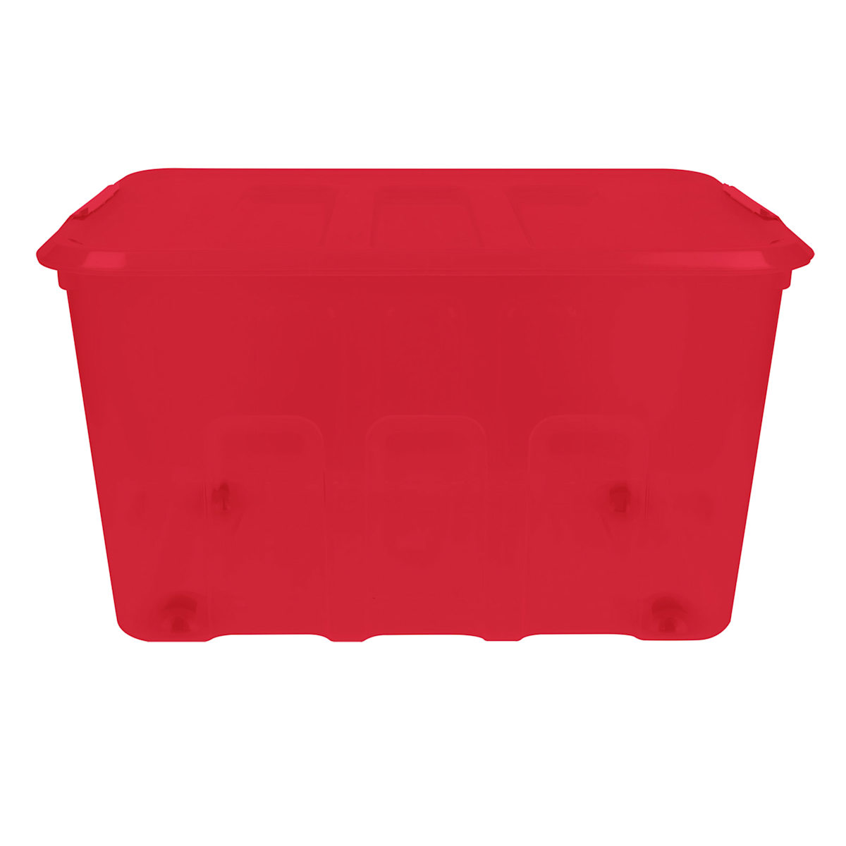 Red Storage Tote 52L Storage At Home