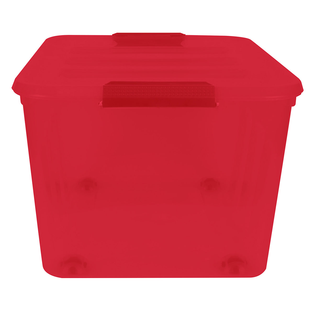 Red Storage Tote 52L Storage At Home