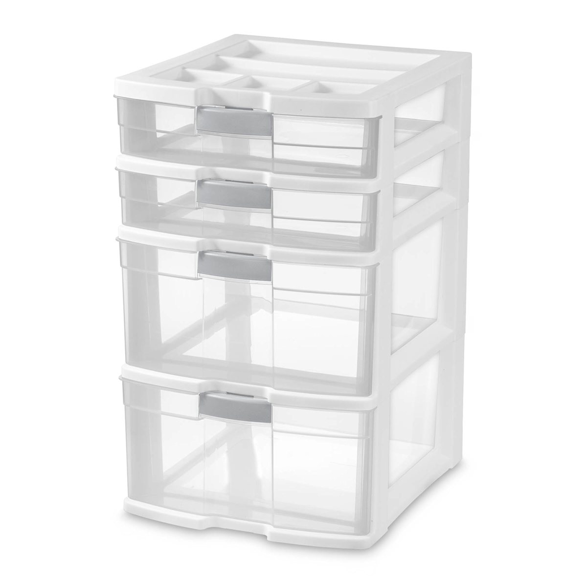 Sterilite 4 Drawer Locking Storage Tower