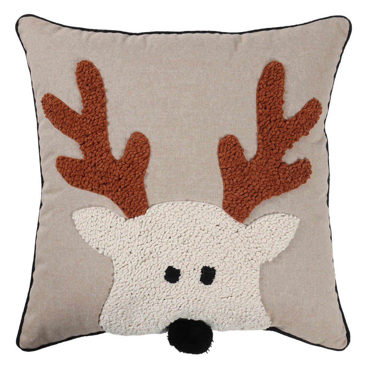Reindeer throw pillows hot sale