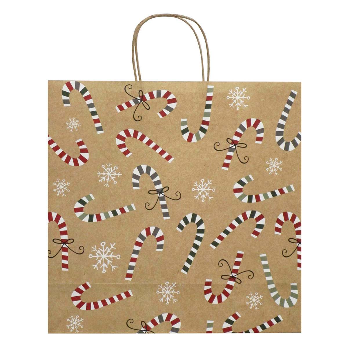 Candy cane gift bags clearance