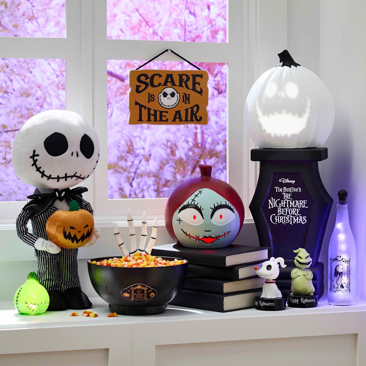 Animated Candy Bowl Jack Skellington At Home
