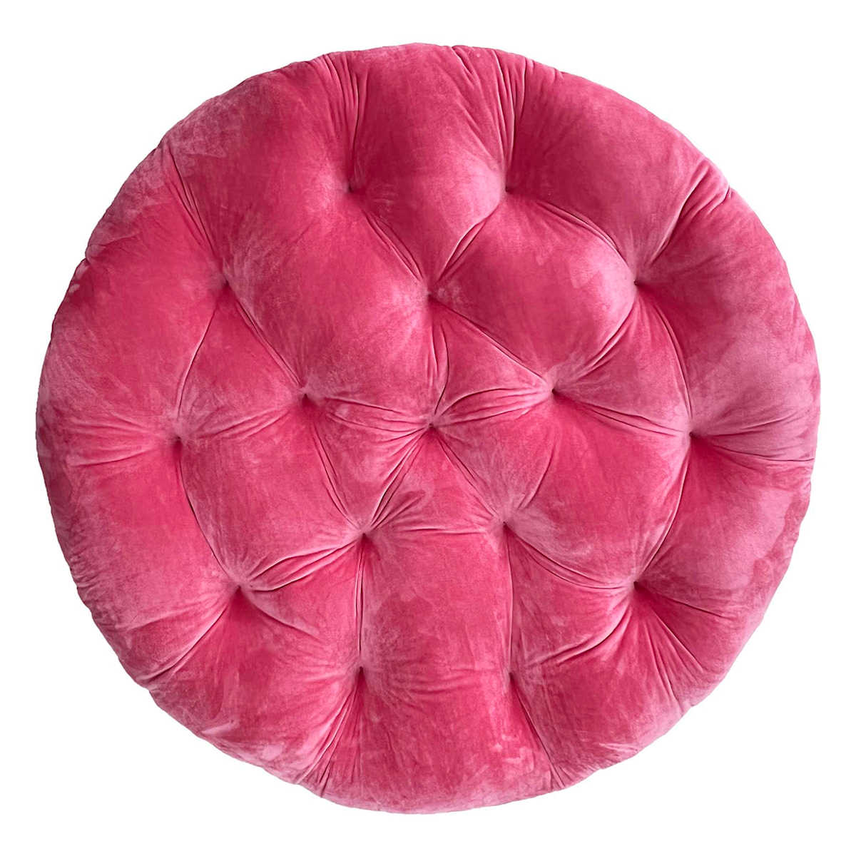 Round pink cushion discount